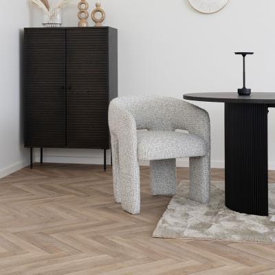 Monroe Natural Fabric Dining Chair