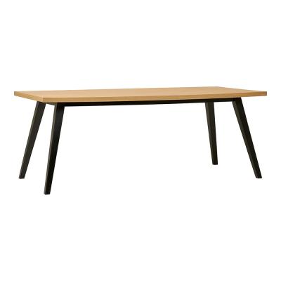 Amora Oak Herringbone Pattern 8 Seater Dining Table 200cm