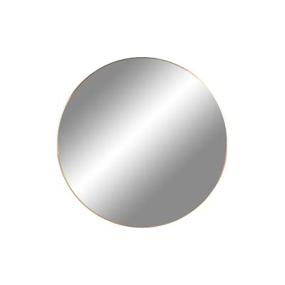 Jersey Mirror - Round - Wall - Brass - 40cm x 40cm