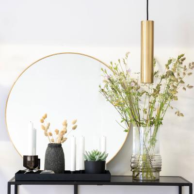 Jersey Mirror - Round - Wall - Brass - 60cm x 60cm