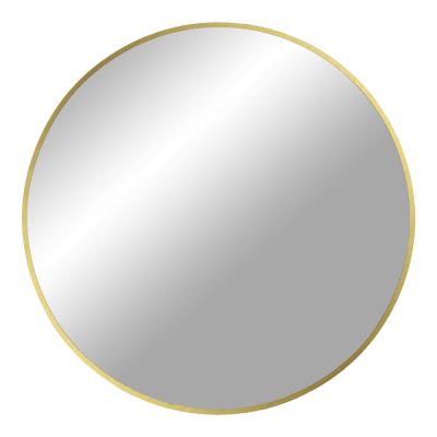 Madrid Brass Round Wall Mirror 80cm X 80cm