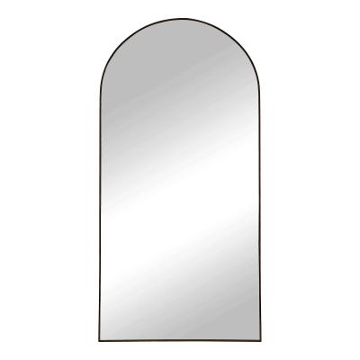 Madrid Black Arch Floor Standing Mirror 90cm X 180cm