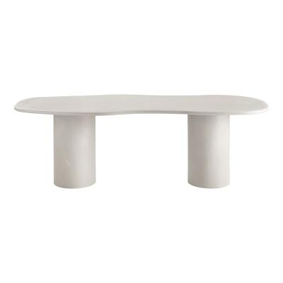 Maranola Concrete 10 Seater Double Pedestal Dining Table 240cm