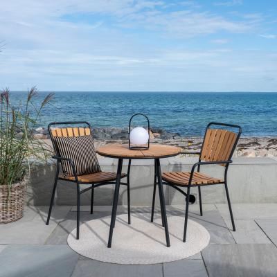 Cleveland Teak Wood Round Garden Side Table