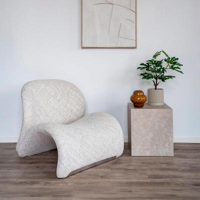 Sofia Grey Fabric Lounge Chair