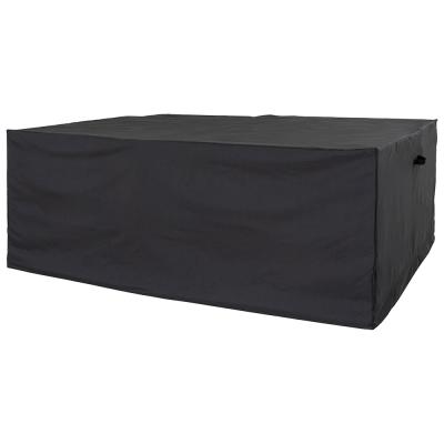 Luxury Black Fabric Dining Set Cover