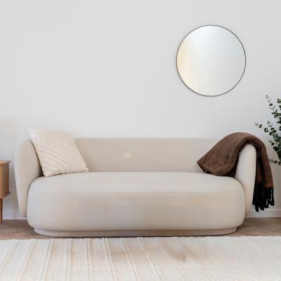 Mykonos Sand Fabric 2 Seater Sofa