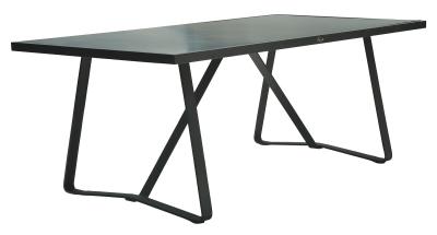 Skyline Horizon Dark Grey Outdoor 10 Seater Dining Table 250cm