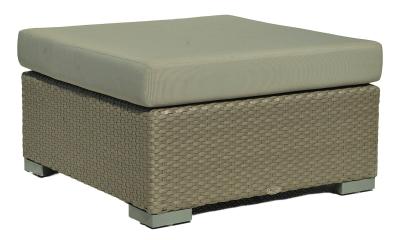 Skyline Pacific Walnut Outdoor Ottoman Stool