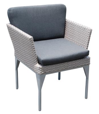 Skyline Brafta Grey Weave Outdoor Dining Armchair