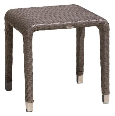 Skyline Journey Walnut Weave Outdoor Side Table