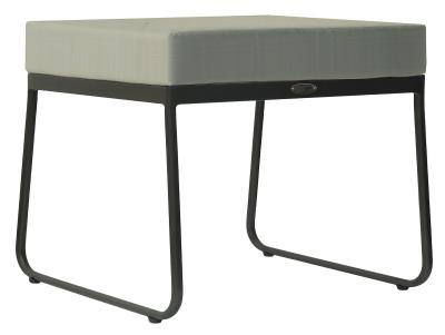 Skyline Kona Anthracite Outdoor Ottoman Stool