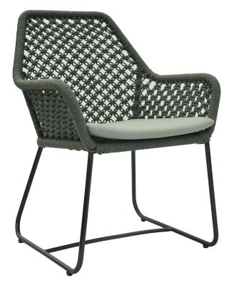 Skyline Kona Anthracite Rattan Outdoor Dining Armchair