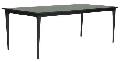 Product photograph of Skyline Serpent Black Outdoor 8 Seater Dining Table from Choice Furniture Superstore