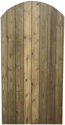 Product photograph of Churnet Valley Tongue And Groove Garden Gate - 200cm from Choice Furniture Superstore