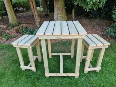 Churnet Valley Butchers Bar Table Set