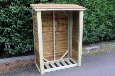 Product photograph of Churnet Valley Heavy Duty Logstore 6x4 from Choice Furniture Superstore