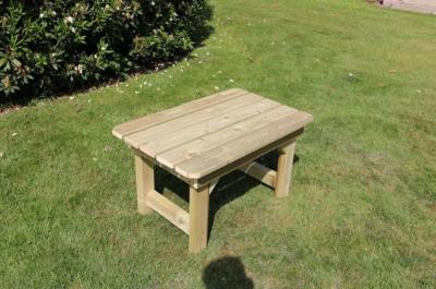 Churnet Valley Wooden Outdoor Coffee Table