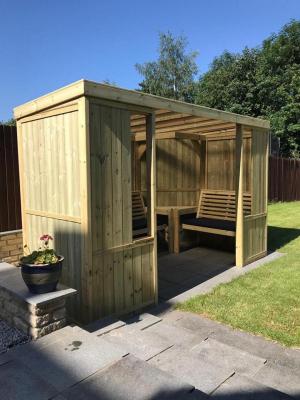 Product photograph of Churnet Valley Riviera Enclosed Garden Room from Choice Furniture Superstore