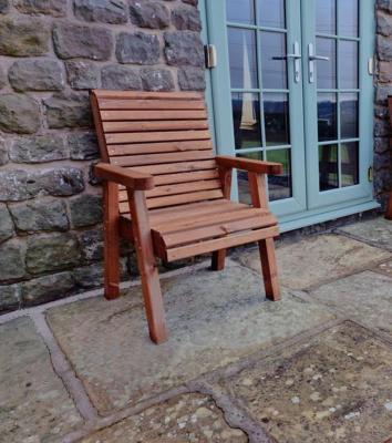 Churnet Valley Brown Outdoor Chair