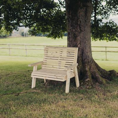 Churnet Valley Ergo 2 Seater Garden Bench