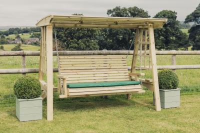 Churnet Valley Antoinette 3 Seater Garden Swing