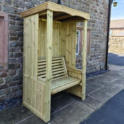 Churnet Valley Four Season Timber Wood 2 Seater Garden Arbour