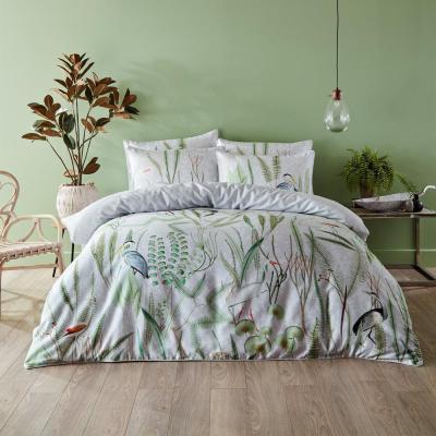 Paoletti Aaliyah Multi Coloured Cotton Botanical Duvet Cover Set