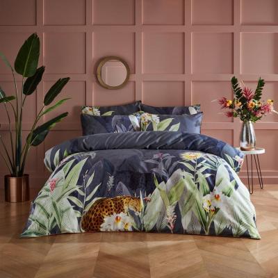 Paoletti Artemis Multi Coloured Cotton Botanical Duvet Cover Set