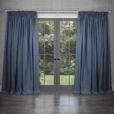 Product photograph of Voyage Maison Emilio Storm Woven Pencil Pleat Curtains from Choice Furniture Superstore