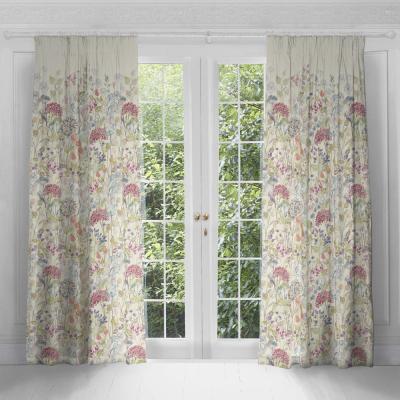 Product photograph of Voyage Maison Hedgerow Linen Printed Pencil Pleat Curtains from Choice Furniture Superstore