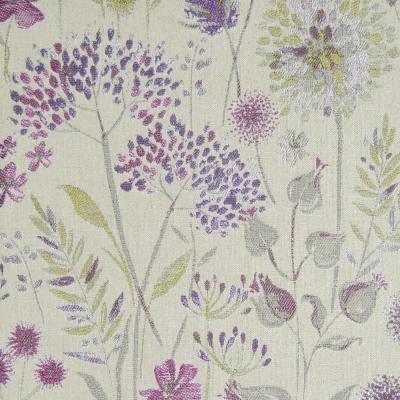 Image of Voyage Maison Flora Heather Woven Jacquard Fabric - 1 Meter