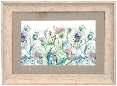 Product photograph of Voyage Maison Damson Bristle Birch Framed Print - 52cm X 70cm from Choice Furniture Superstore