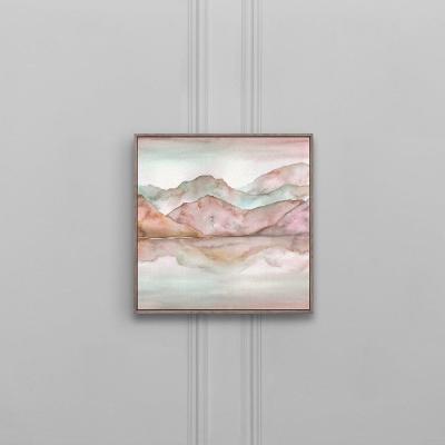 Product photograph of Voyage Maison Dorian Stone Amaranth Framed Canvas from Choice Furniture Superstore