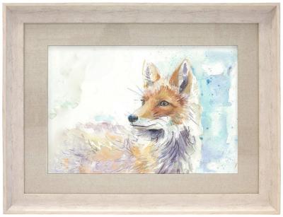 Product photograph of Voyage Maison Foxy Birch Framed Print from Choice Furniture Superstore