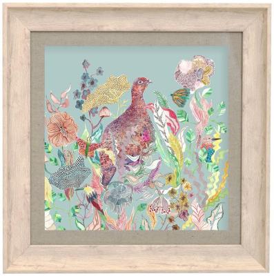 Product photograph of Voyage Maison Lady Grouse Birch Framed Print from Choice Furniture Superstore