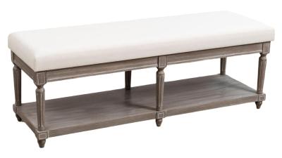 Product photograph of Voyage Maison Matilda Stone Bench from Choice Furniture Superstore