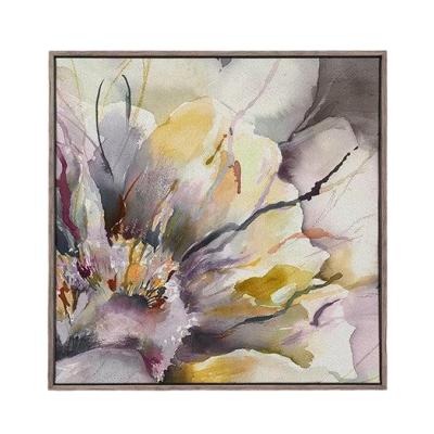 Product photograph of Voyage Maison Peonia Stone Framed Canvas from Choice Furniture Superstore