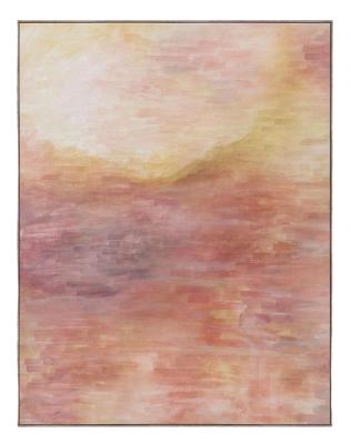 Product photograph of Voyage Maison Tulla Saffron Stone Framed Canvas from Choice Furniture Superstore
