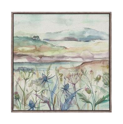 Product photograph of Voyage Maison Highland Haze Stone Framed Canvas from Choice Furniture Superstore