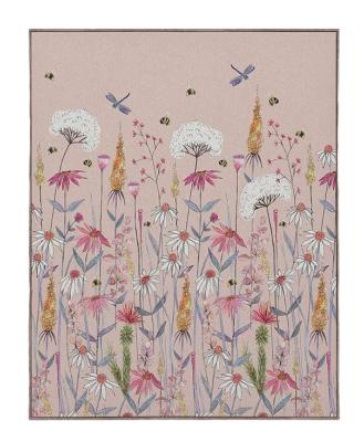 Product photograph of Voyage Maison Hermione Blush Framed Canvas from Choice Furniture Superstore