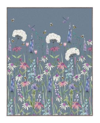 Product photograph of Voyage Maison Hermione Bluebell Framed Canvas from Choice Furniture Superstore