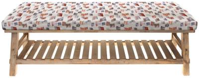 Product photograph of Voyage Maison Arwen Rosewater Rupert Bench from Choice Furniture Superstore