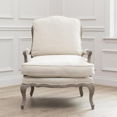 Product photograph of Voyage Maison Florence Stone Armchair from Choice Furniture Superstore