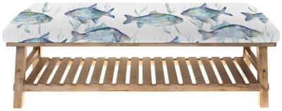 Product photograph of Voyage Maison Ives Waters Marine Rupert Bench from Choice Furniture Superstore
