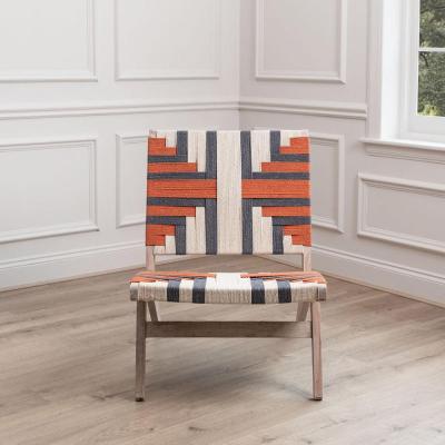 Product photograph of Voyage Maison Manali Orange Mango Wood Chair from Choice Furniture Superstore