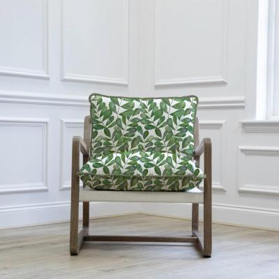 Product photograph of Voyage Maison Rowan Apple Solid Wood Elias Armchair from Choice Furniture Superstore