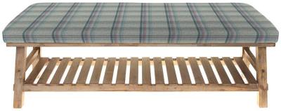 Product photograph of Voyage Maison Tavistock Heather Rupert Bench from Choice Furniture Superstore