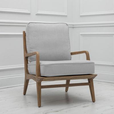 Product photograph of Voyage Maison Tivoli Aluminium Idris Armchair from Choice Furniture Superstore