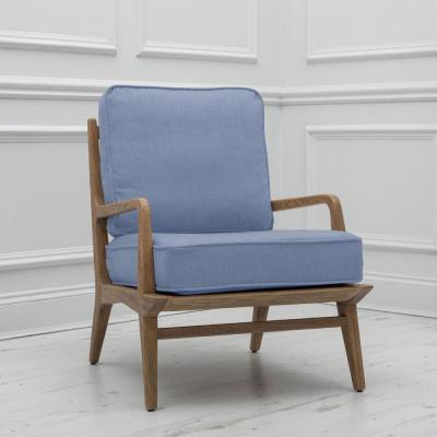 Product photograph of Voyage Maison Tivoli Bluebell Idris Armchair from Choice Furniture Superstore